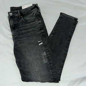 American Eagle Black Wash Skinny Jeans